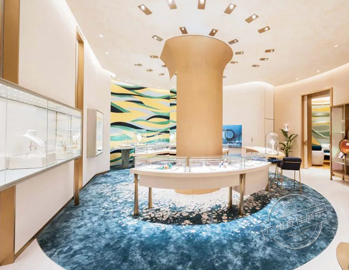 伯爵PIAGET 珠宝手表展柜