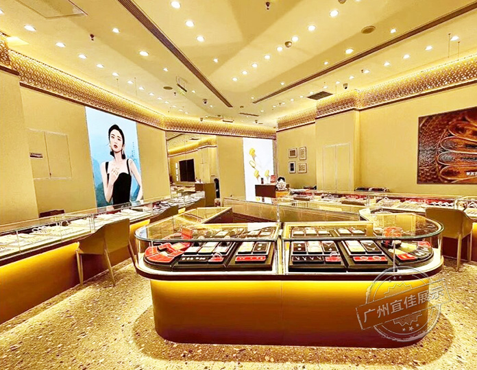 潮宏基 珠宝展柜定制